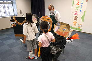 「このまち思い えがお食堂」10月の様子