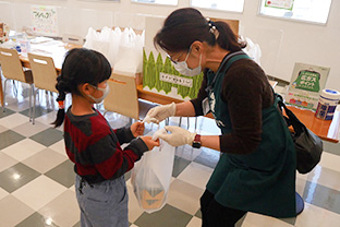 「このまち思い えがお食堂」1月の様子