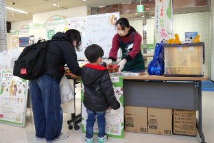 「このまち思い えがお食堂」2月の様子