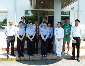 貴船原少女苑バレーボール教室 集合写真