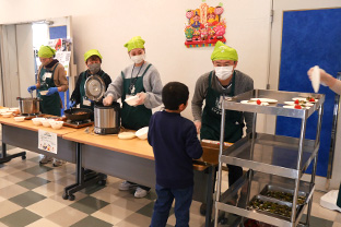 このまち思いえがお食堂3月