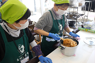 このまち思いえがお食堂4月